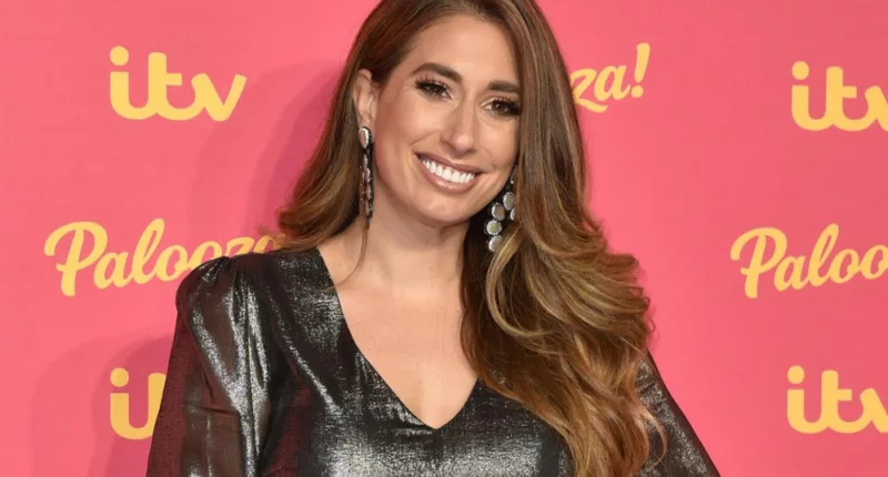 Stacey Solomon is functioning on no sleep with her newborn