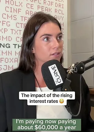 Independent financial expert and founder of The Curve Victoria Harris (pictured) said she is paying $60,000 in mortage repayments since interest rates were increased