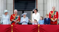 The late Queen with other members of the Royal Family for 2022