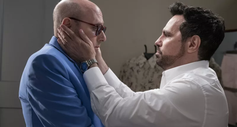 Stanford Blatch and Anthony Marantino in their apartment in season 1 of 'And Just Like That...'