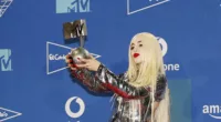 Ava Max slapped in the face by a fan