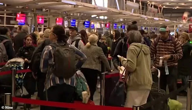 Chaos has hit airports along Australia