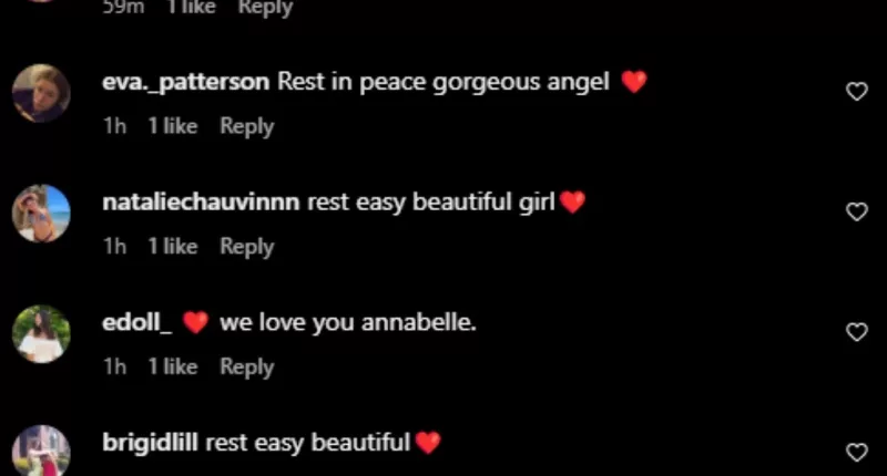 Annabelle Ham Passed Away