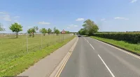 A 16-year-old boy was killed near Bournemouth Airport (pictured) in a collision last night