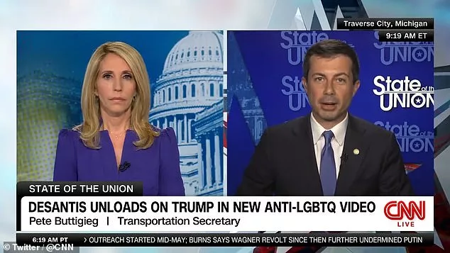 Transportation Secretary Pete Buttigieg roasted Florida Gov. Ron DeSantis for his campaign video
