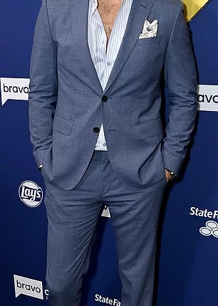 No kiss: Craig Conover, 34, denied recent speculation about him and Sonja Morgan, 59, and said the pair have not kissed; Conover pictured in 2022