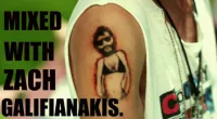 Zach Galifianakis Tattoo