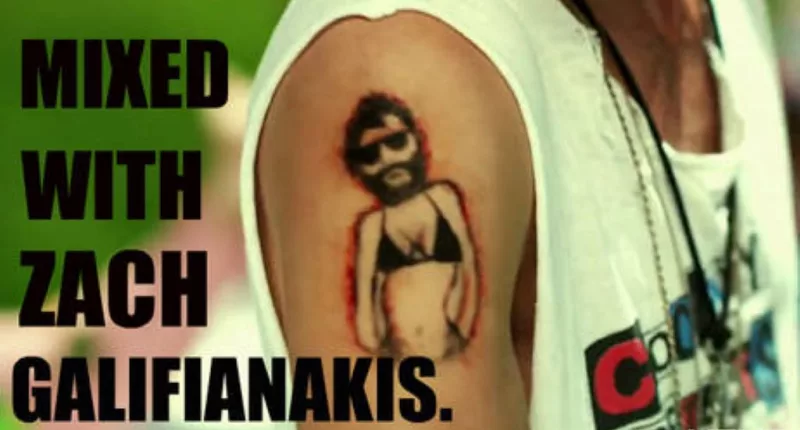 Zach Galifianakis Tattoo
