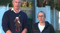 Tom Miers and his wife (pictured) have had their Hawthorne home broken into twice in a single week by young thieves
