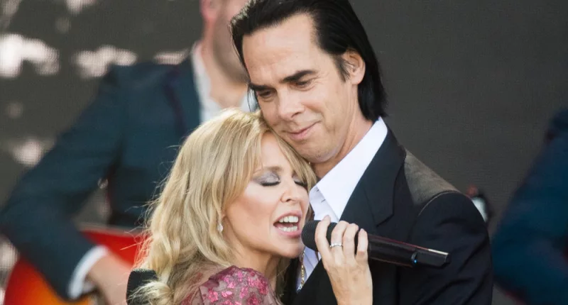 Nick Cave remembers being high whilst performing with Kylie Minogue