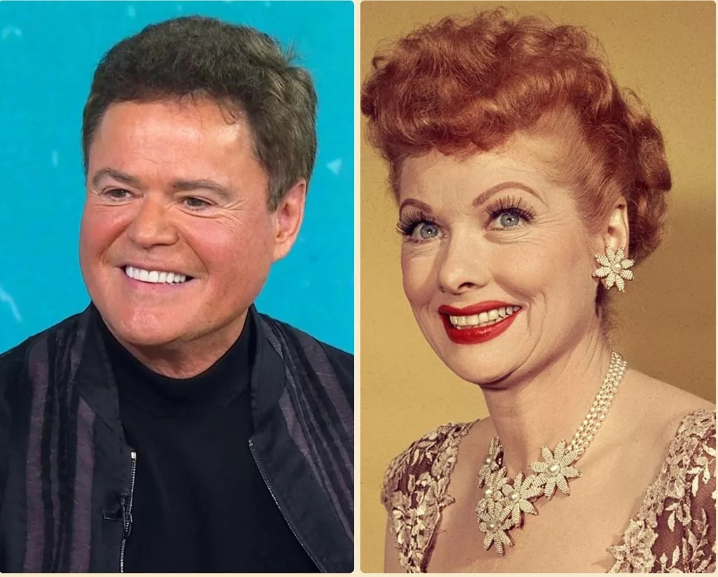 Is Donny Osmond Related To Lucille Ball?'