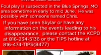 Skylar Ware Missing