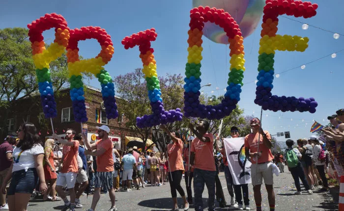 California Gov. Gavin Newsom signs bills to enhance the state's protections for LGBTQ+ people