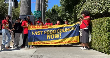 California Governor Gavin Newsom signs law to raise minimum wage for fast food workers to $20 per hour
