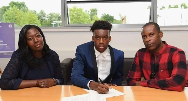 Callum Hudson Odoi Parents