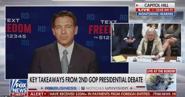 Florida Gov. Ron DeSantis said that Donald Trump lost the debates to Joe Biden in the 2020 general election – as he slammed the ex-President for refusing to show-up for the primary debates