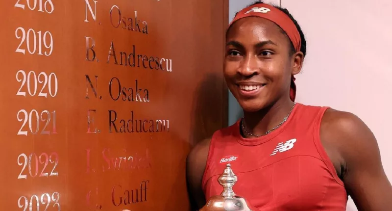 Coco Gauff is a Tennis player