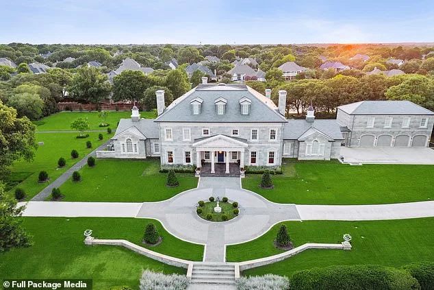 A five-bedroom $6.75million mansion has gone on the market on the outskirts of Dallas