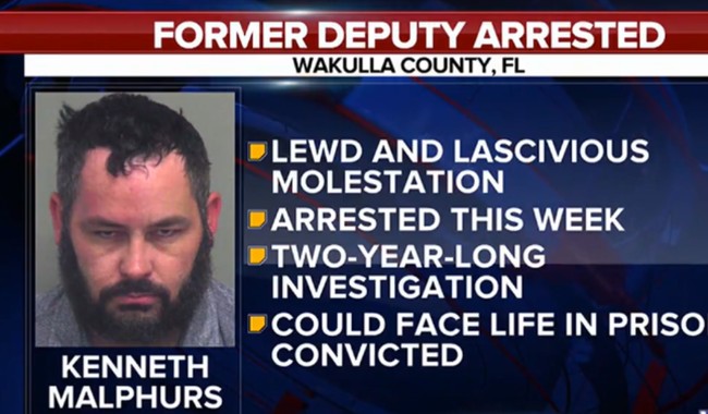 Former Wakulla County Deputy Sheriff Arrested on 'Lewd and Lascivious' Child Molestation Charges
