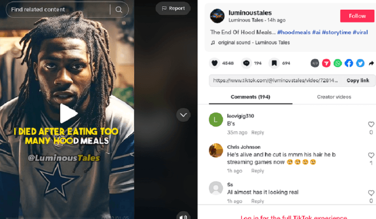 Hood Meals Guy Death News TikTok Update: Heart Attack?