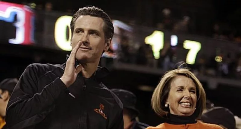 Is Gavin Newsom Related To Nancy Pelosi