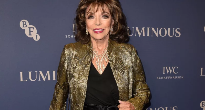 Joan Collins insists she’s never had plastic surgery