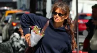 Katie Holmes Looks Unrecognizable In Baggy Outfit As Child Support Payments From Tom Cruise Are About To Stop