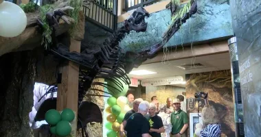 Steele Creek Park celebrates installation of final exhibit at nature center