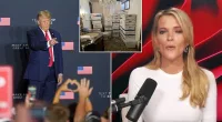 Former President Donald Trump called his former TV foil Megyn Kelly 'pretty nasty' for her conduct in a recent interview where she pushed him repeatedly on complying with a grand jury subpoena. Trump made the comment about Kelly, a former Fox News anchor, while campaigning in Iowa , where he gave his own reviews of the TV journalists who quizzed him on satellite radio and on NBC's 'Meet the Press.' 'I did Meet the Press this weekend, they got fantastic ratings. I call it Meet the Fake Press,' Trump said, returning to his signature attack on the media.
