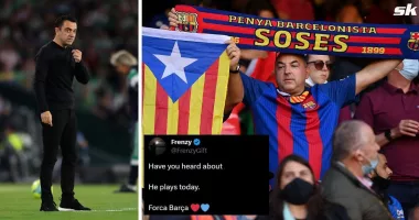 Barcelona fans were excited by Joao Felix starting against Mallorca.