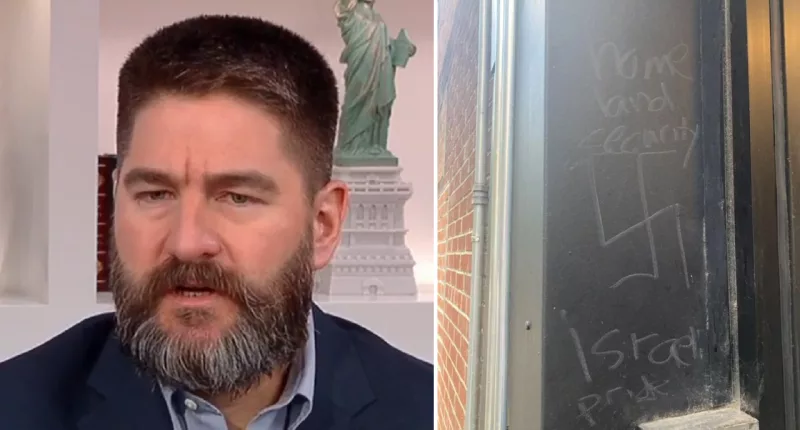 2nd Ave Deli owner says he was ‘shocked’ and ‘upset’ to see swastika drawn outside famed NYC eatery
