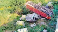 3 Vehicles Fell Of A Flyover On KMP Expressway: Gurugram Road Accident Update