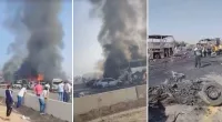 32 dead, more than 60 injured in horror vehicle pile-up in Egypt