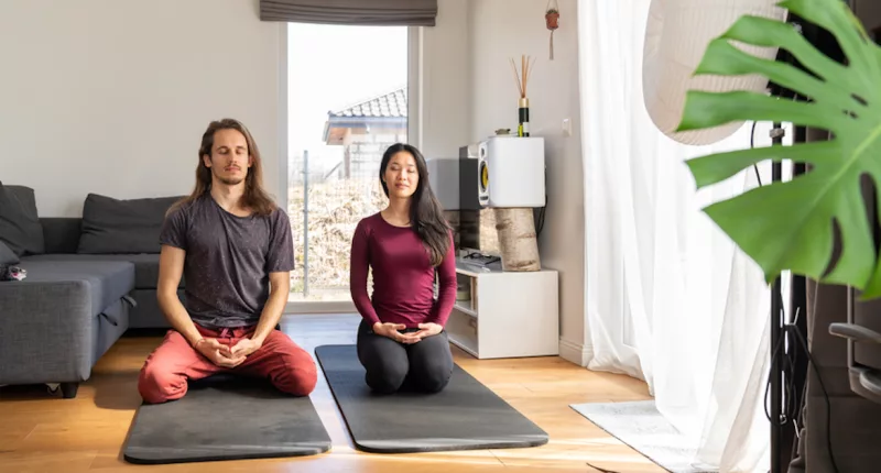 4 Breathing Exercises To Do With Your Partner To Counteract Stress and Strengthen Your Connection