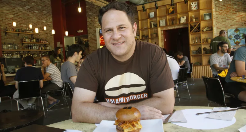 Celebrity chef Adam Fleischman has never paid any rent for the apartment he's occupied since May