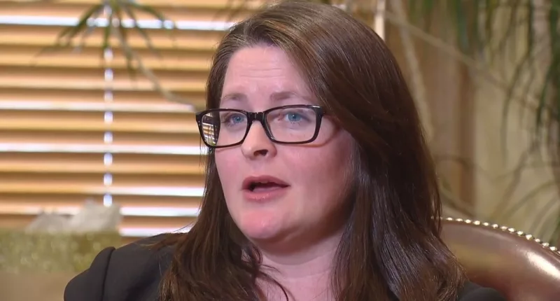 Danielle Beem, the attorney for subcontractor Fired Up Fabrication, was given over 6,500 pounds in loose coins as payment in a lawsuit settlement