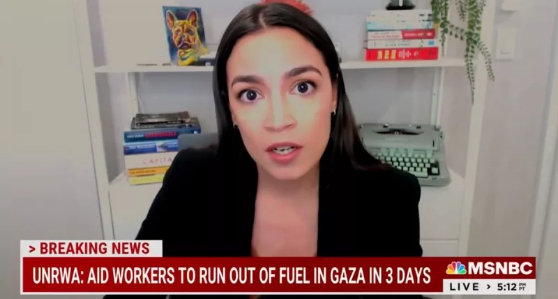 AOC claims Israel is guilty of 'war crimes' after Hamas invasion