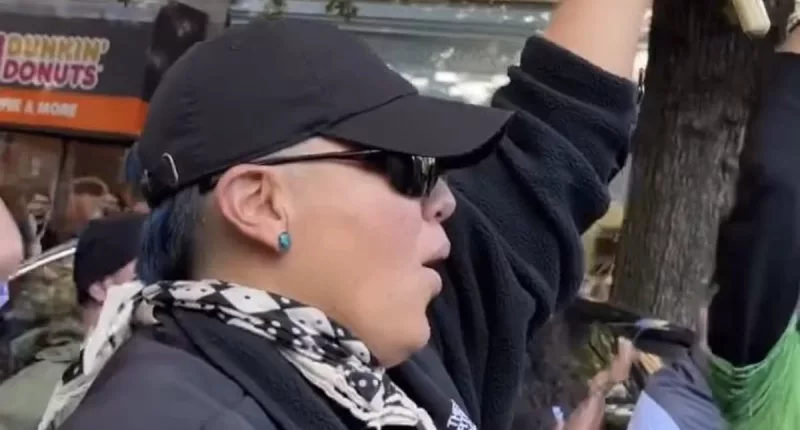 And Just Like That's Sara Ramirez waves trans flag at Palestine rally