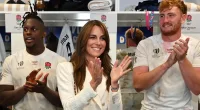 Beaming Kate congratulates England after quarter final win over Fiji