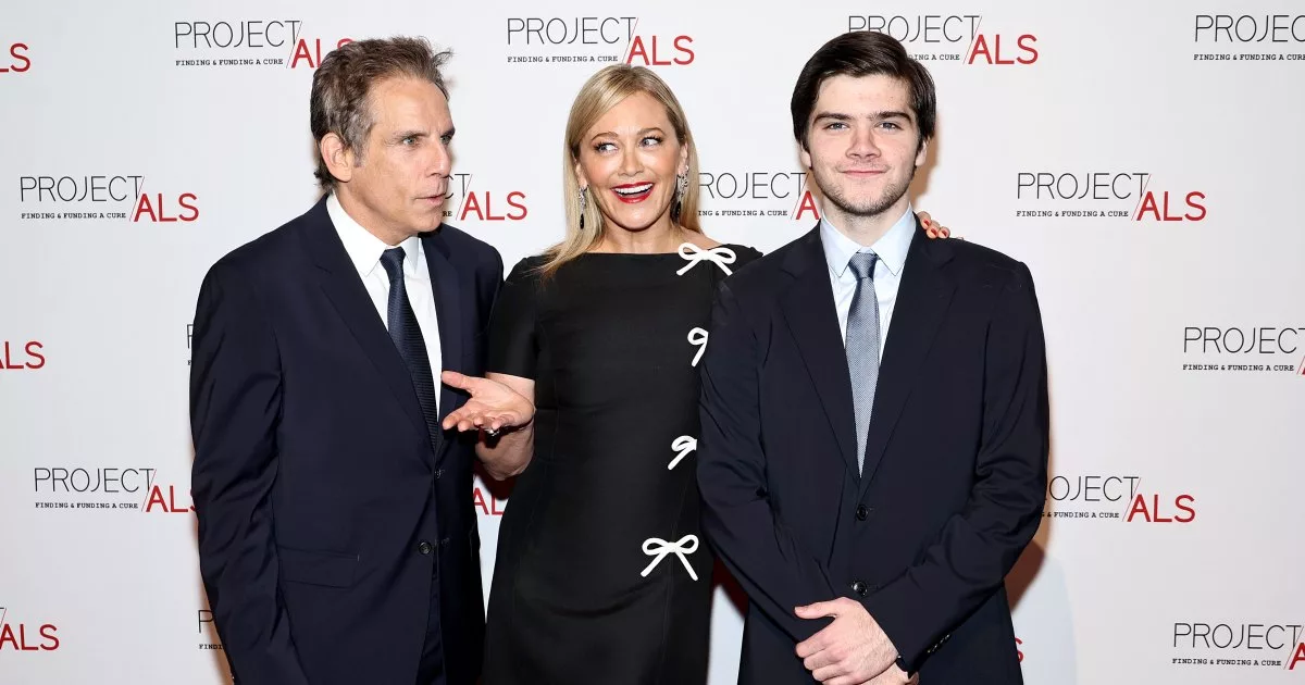 Ben Stiller and Christine Taylor Rock the Red Carpet With Son Quinlin