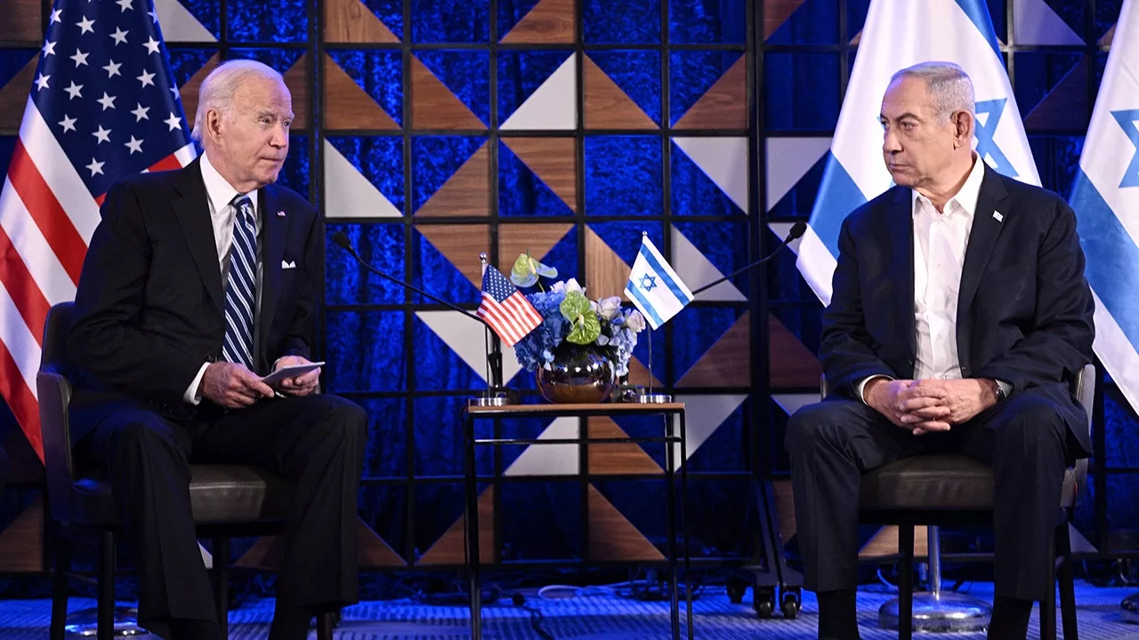 Biden says Israel not to blame for rocket attack on Gaza hospital that left 500 dead: 'Done by the other team'