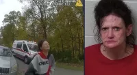 Bodycam shows Chasity Bliss interview after deadly car crash