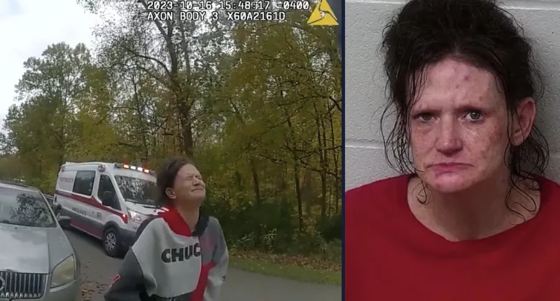 Bodycam shows Chasity Bliss interview after deadly car crash
