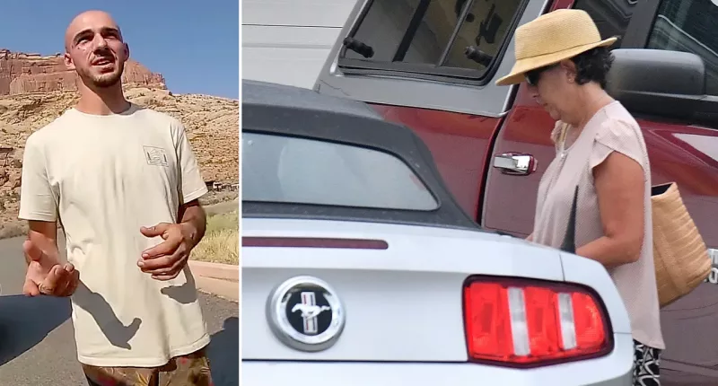 Brian Laundrie's mom drives to Gabby Petito deposition in killer son's Mustang