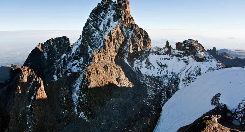 A British woman and a guide died after slipping while descending Mount Kenya