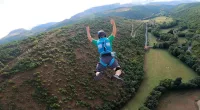 Brit Dilip Marcus Sundhod (pictured), a keen base jumper, died after jumping from Butterfly Valley in Turkey