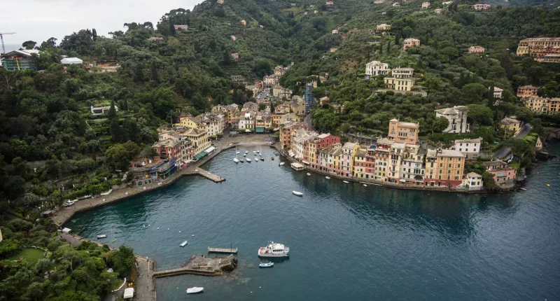 A British holidaymaker died after climbing a hiking trail in the mountains above Portofino, Italy