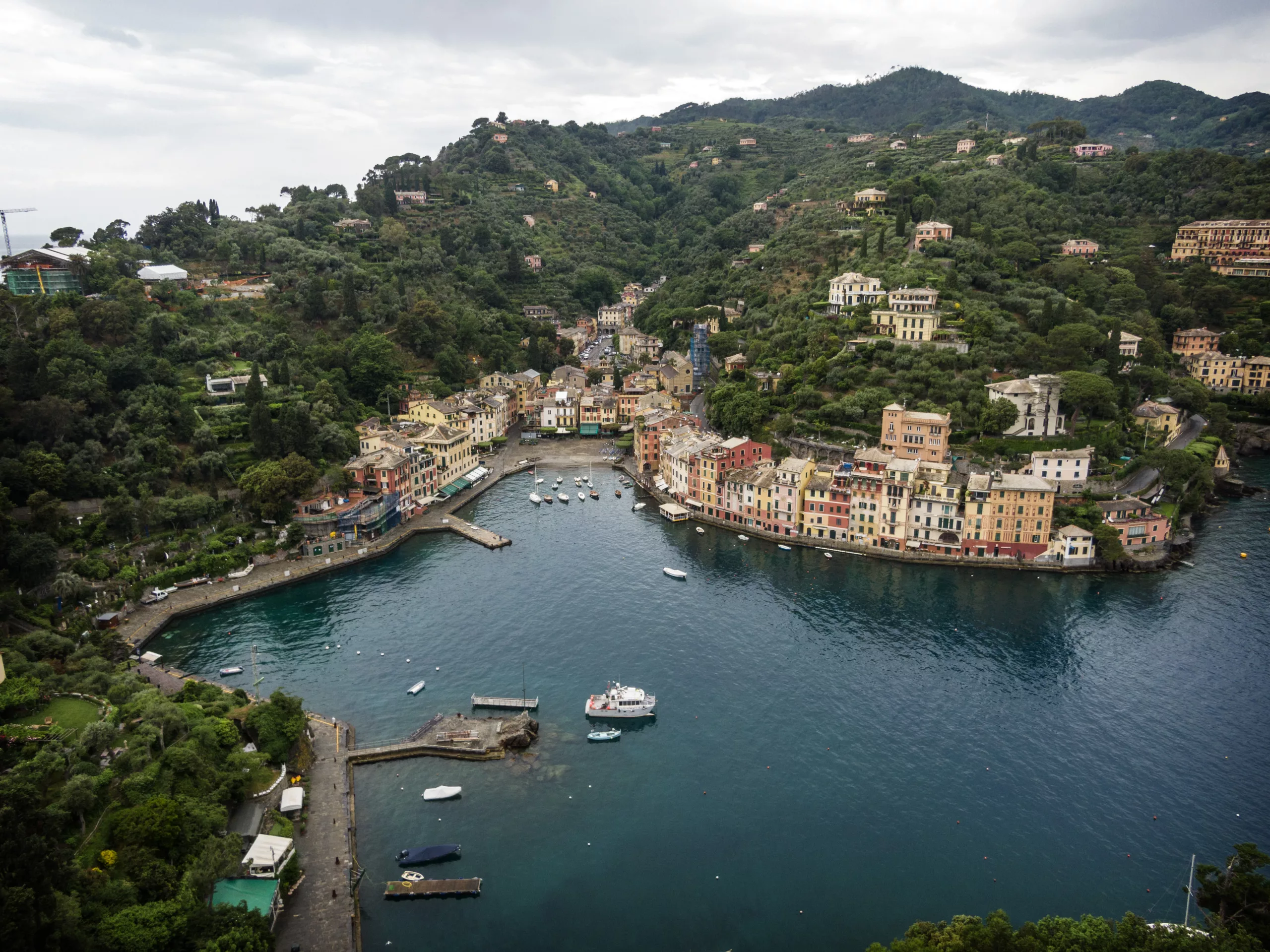 A British holidaymaker died after climbing a hiking trail in the mountains above Portofino, Italy