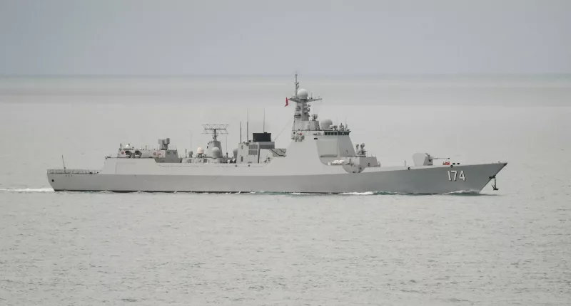 China deployed six warships, which have been operating in the Middle East amid tensions in Israel