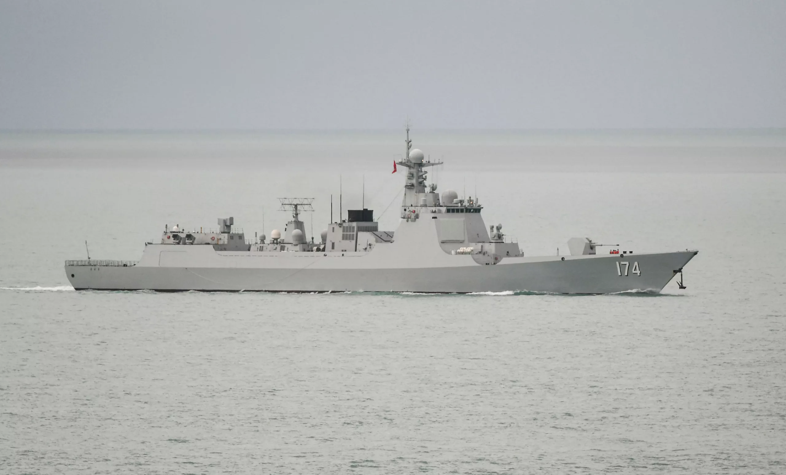 China deployed six warships, which have been operating in the Middle East amid tensions in Israel